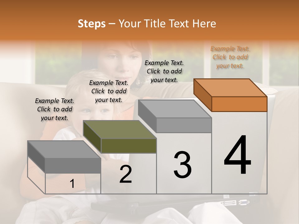 Family Play Settee PowerPoint Template