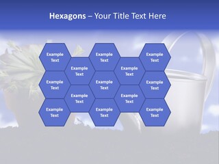 Gain Yellow White PowerPoint Template