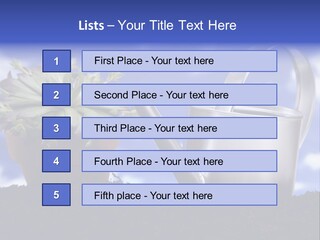 Gain Yellow White PowerPoint Template