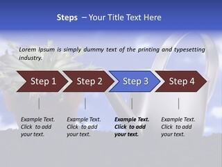 Gain Yellow White PowerPoint Template