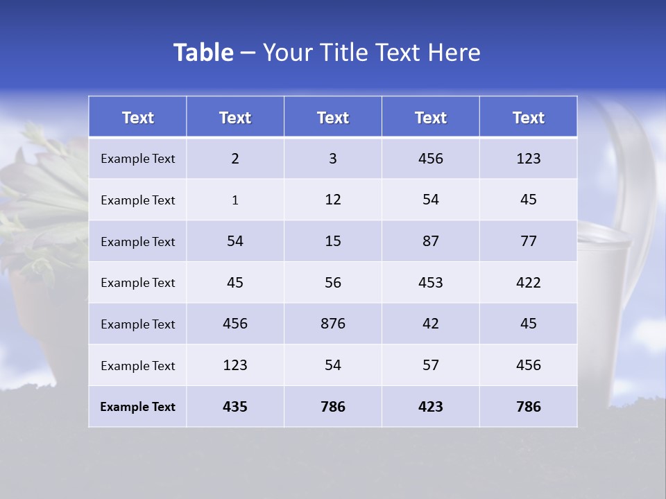 Gain Yellow White PowerPoint Template