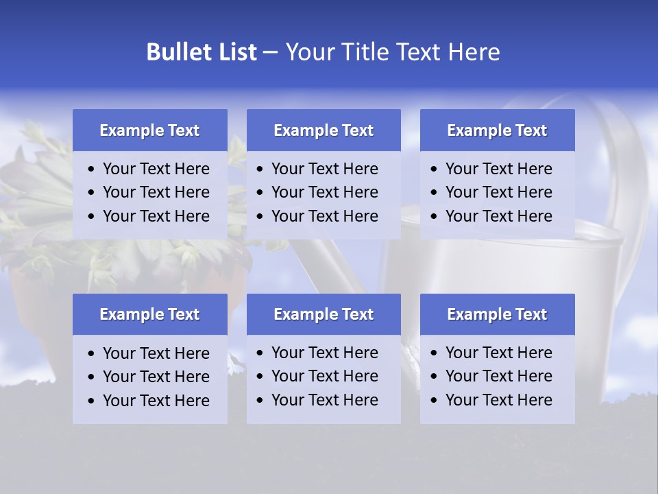 Gain Yellow White PowerPoint Template