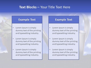 Gain Yellow White PowerPoint Template