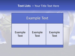 Gain Yellow White PowerPoint Template