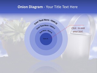 Gain Yellow White PowerPoint Template