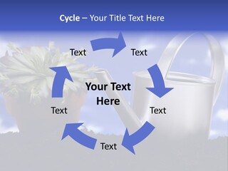 Gain Yellow White PowerPoint Template