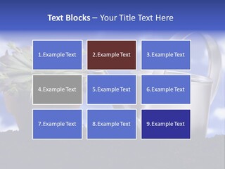 Gain Yellow White PowerPoint Template