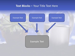 Gain Yellow White PowerPoint Template
