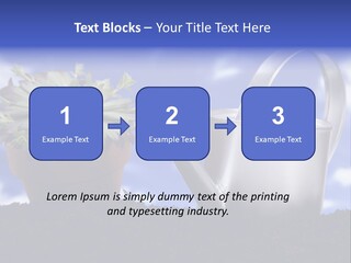 Gain Yellow White PowerPoint Template