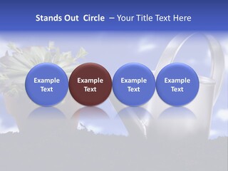 Gain Yellow White PowerPoint Template