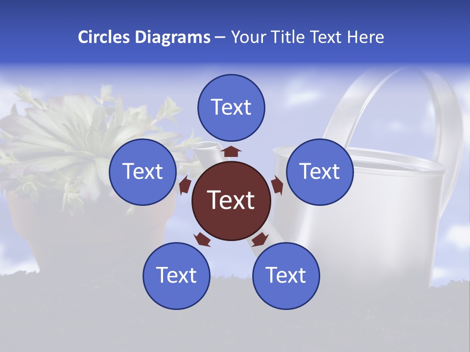 Gain Yellow White PowerPoint Template