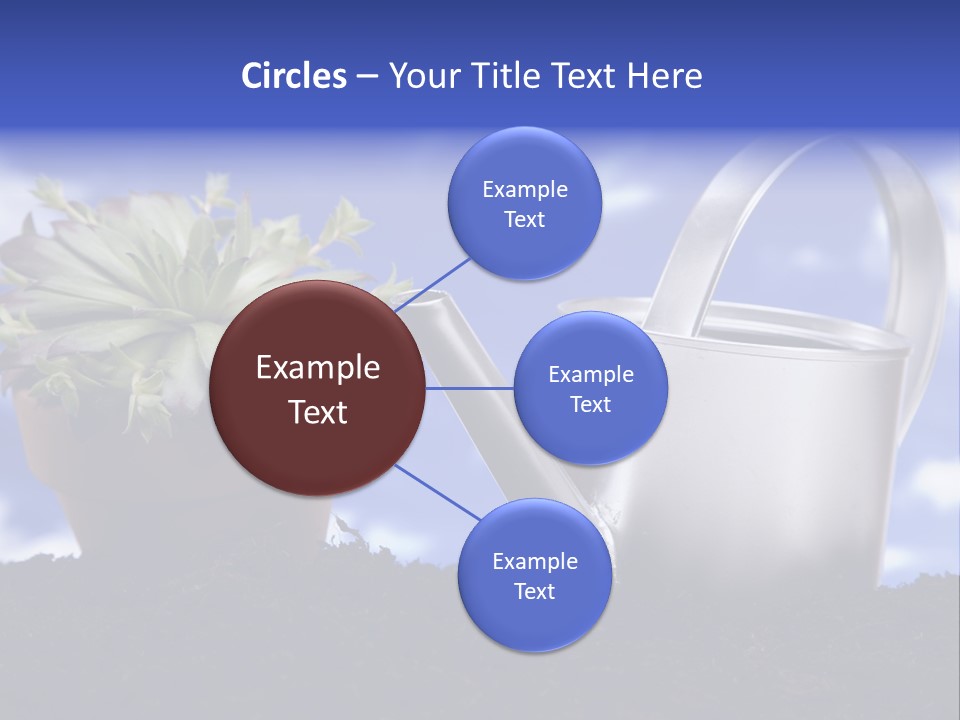 Gain Yellow White PowerPoint Template