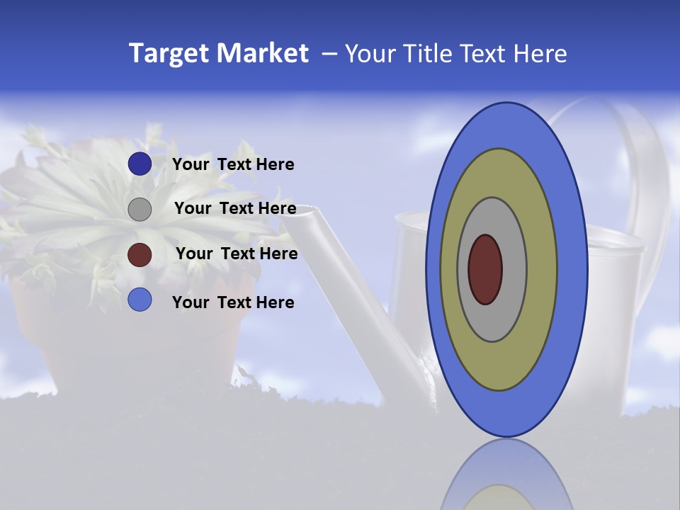 Gain Yellow White PowerPoint Template