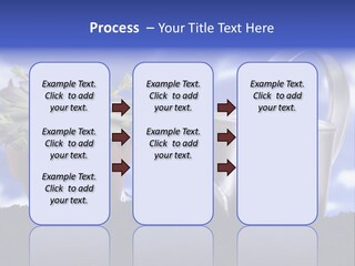 Gain Yellow White PowerPoint Template