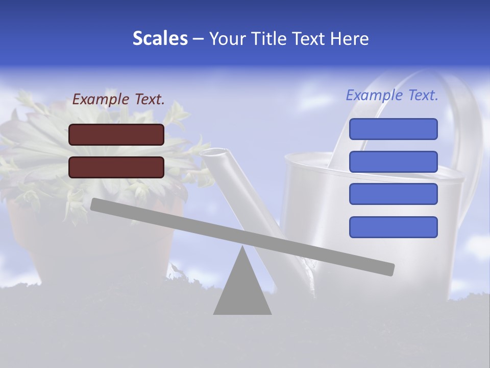 Gain Yellow White PowerPoint Template