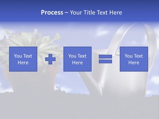 Gain Yellow White PowerPoint Template