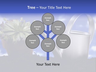 Gain Yellow White PowerPoint Template