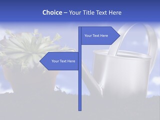 Gain Yellow White PowerPoint Template