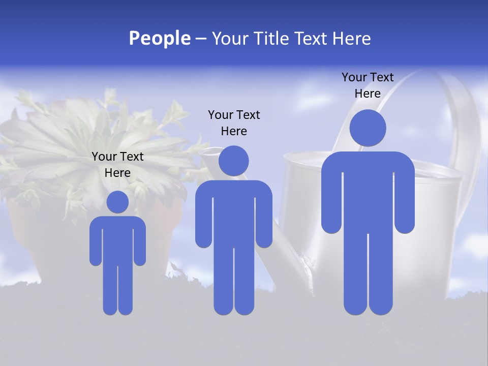 Gain Yellow White PowerPoint Template