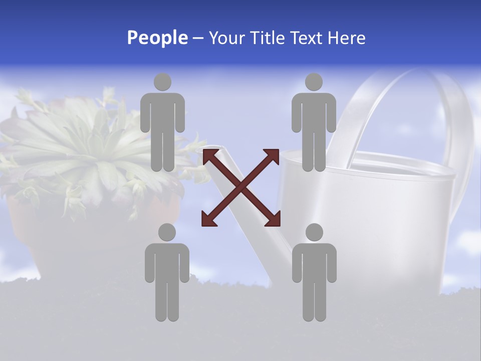 Gain Yellow White PowerPoint Template