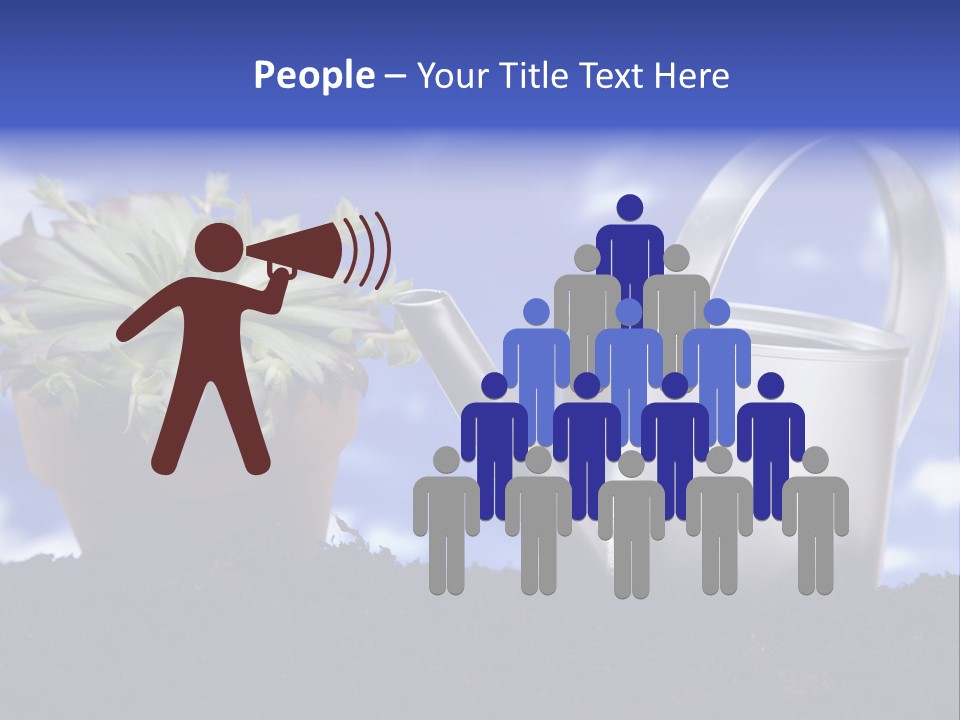 Gain Yellow White PowerPoint Template