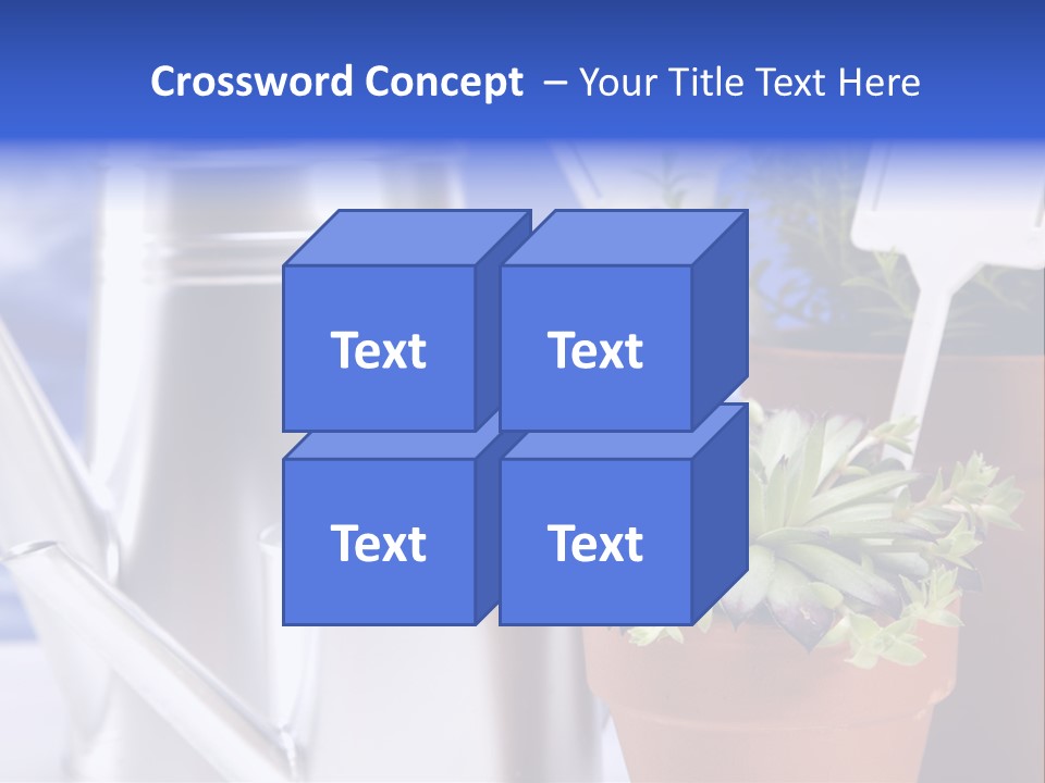 Block Precious Symbol PowerPoint Template