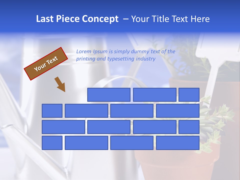 Block Precious Symbol PowerPoint Template