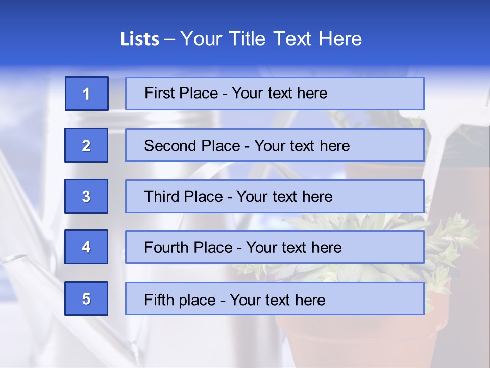 Block Precious Symbol PowerPoint Template