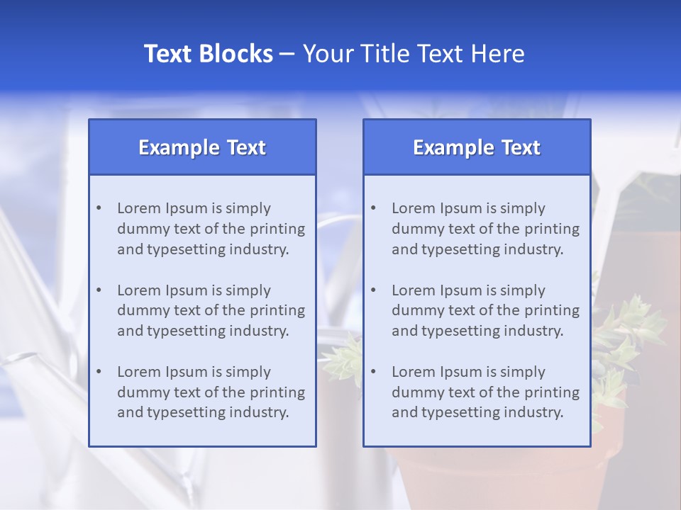 Block Precious Symbol PowerPoint Template