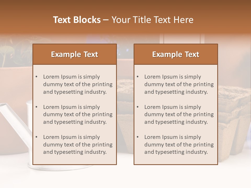 Goal Stock Graph PowerPoint Template