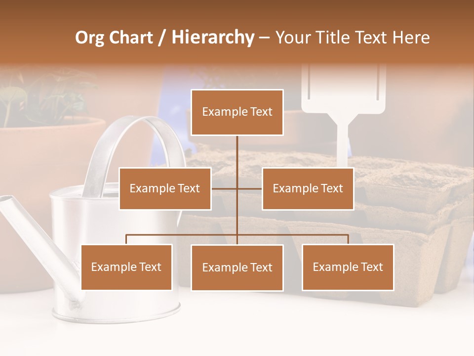 Goal Stock Graph PowerPoint Template