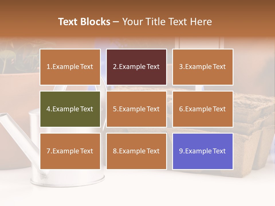 Goal Stock Graph PowerPoint Template