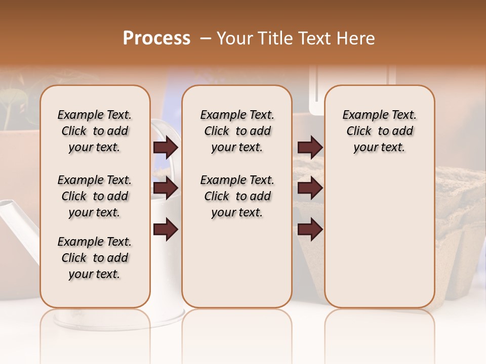 Goal Stock Graph PowerPoint Template