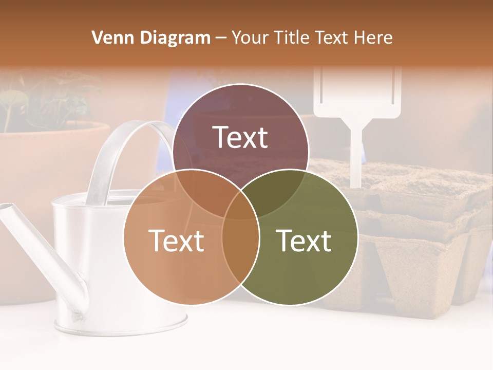 Goal Stock Graph PowerPoint Template