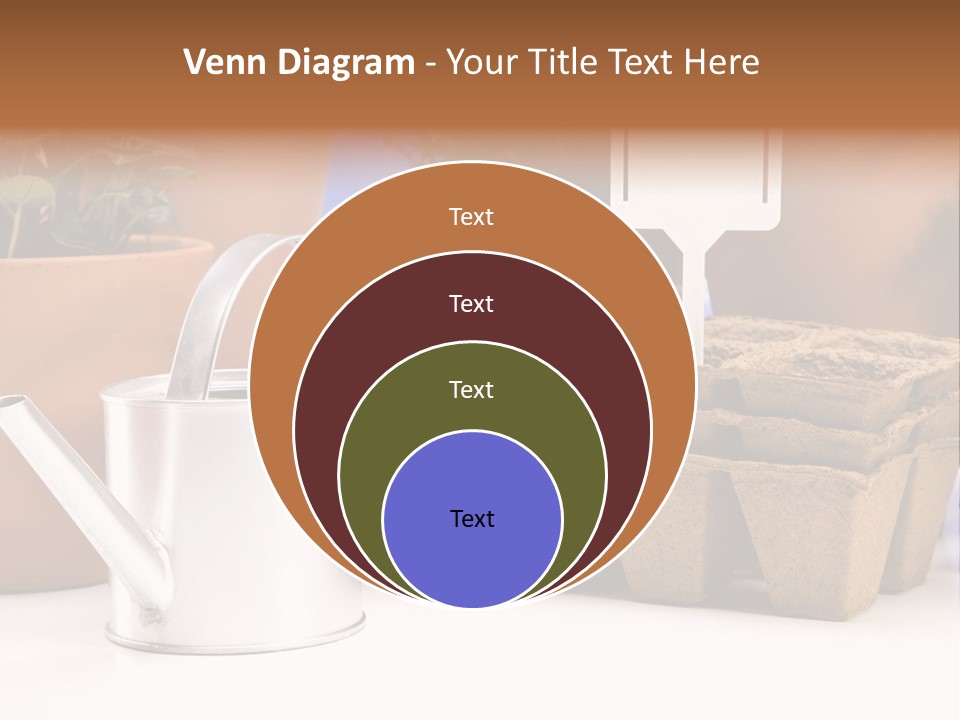 Goal Stock Graph PowerPoint Template