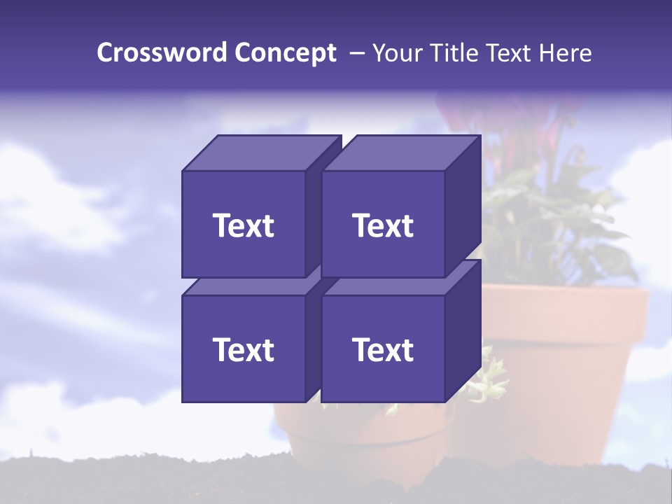 Precious Currency Block PowerPoint Template