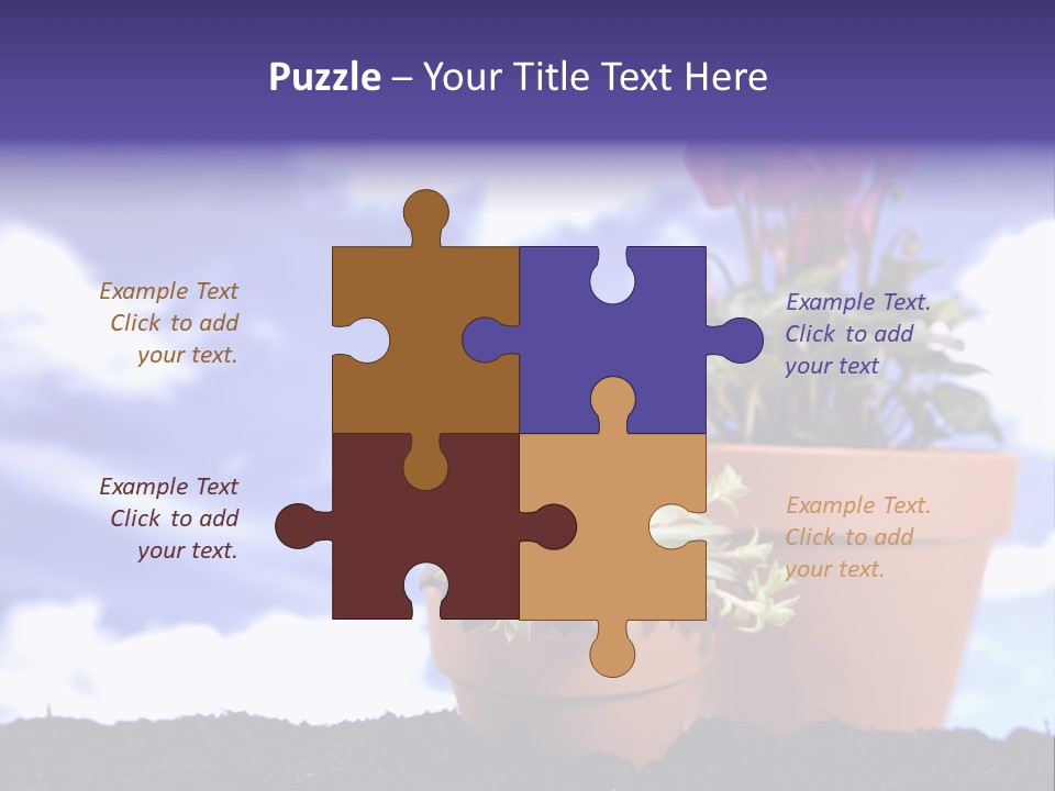 Precious Currency Block PowerPoint Template