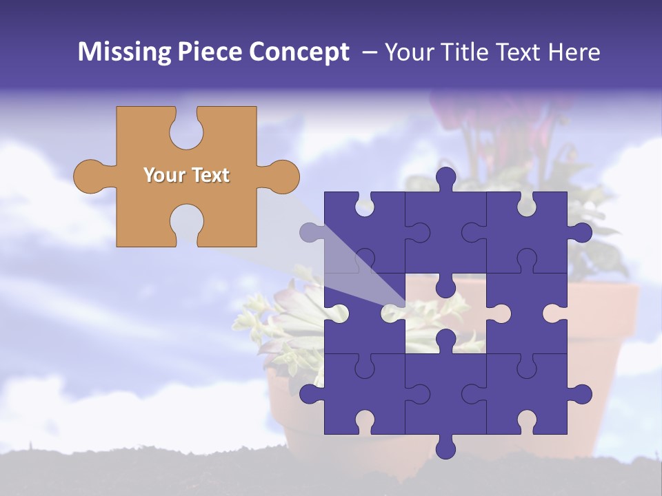 Precious Currency Block PowerPoint Template