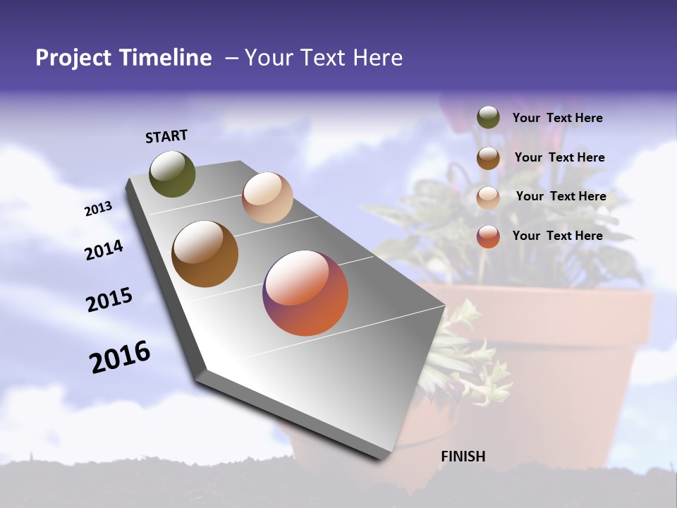 Precious Currency Block PowerPoint Template