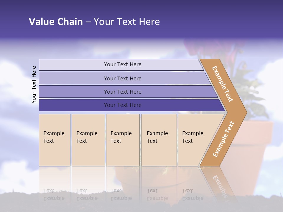 Precious Currency Block PowerPoint Template
