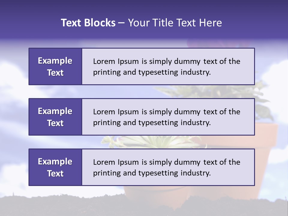 Precious Currency Block PowerPoint Template