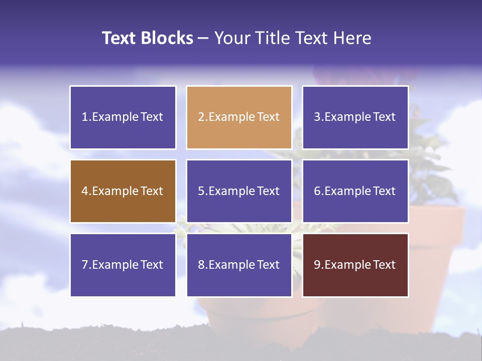 Precious Currency Block PowerPoint Template