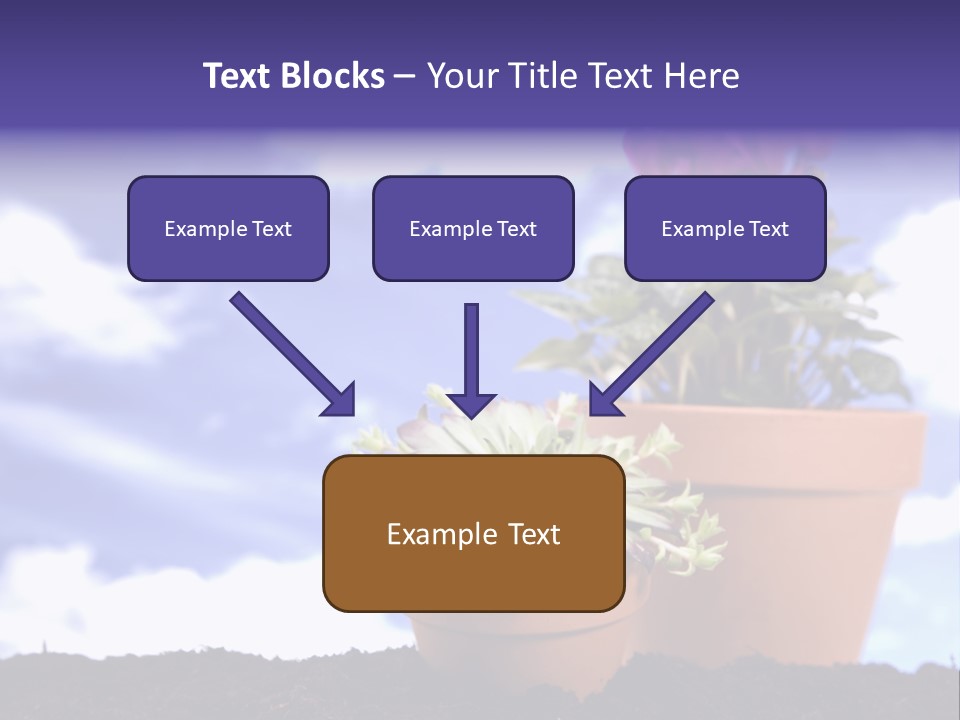 Precious Currency Block PowerPoint Template