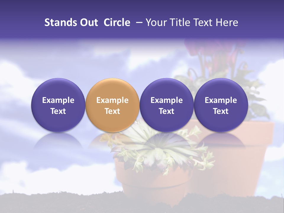 Precious Currency Block PowerPoint Template