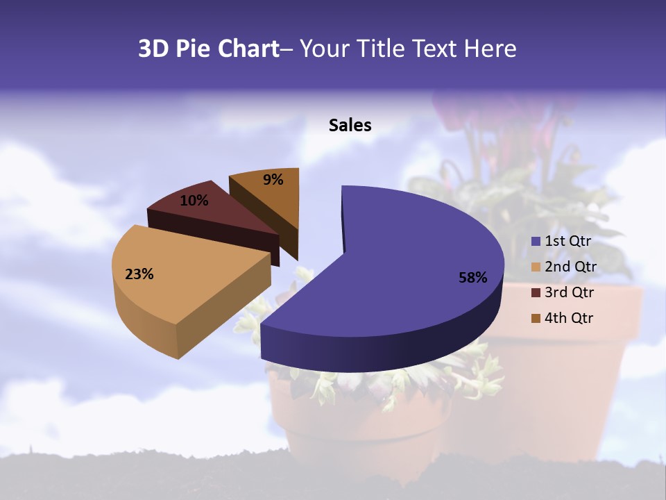 Precious Currency Block PowerPoint Template