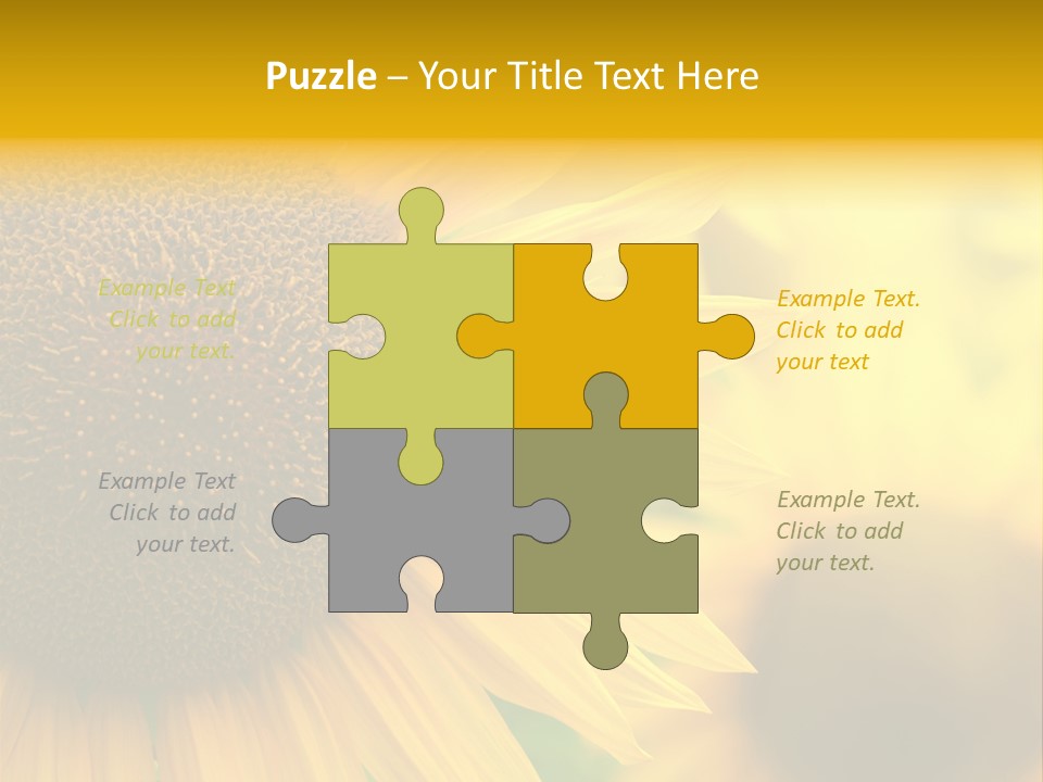 Flower Nature Blooming PowerPoint Template