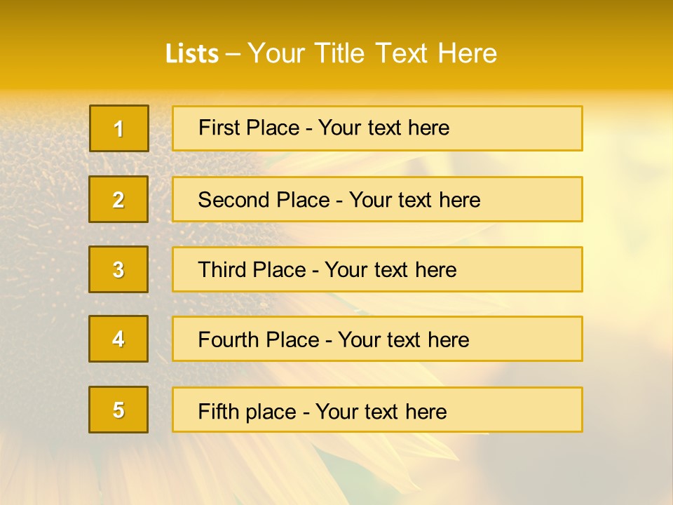 Flower Nature Blooming PowerPoint Template
