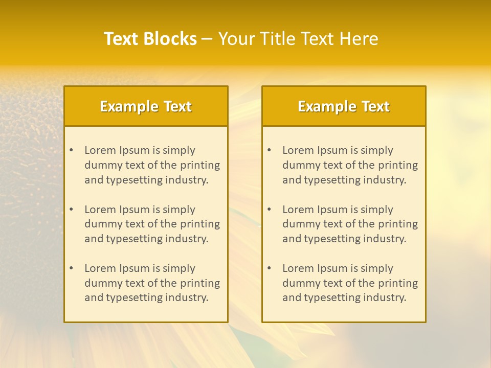 Flower Nature Blooming PowerPoint Template