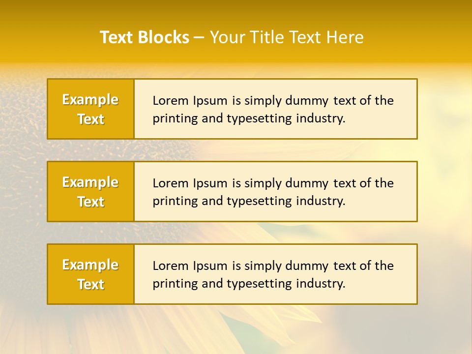 Flower Nature Blooming PowerPoint Template