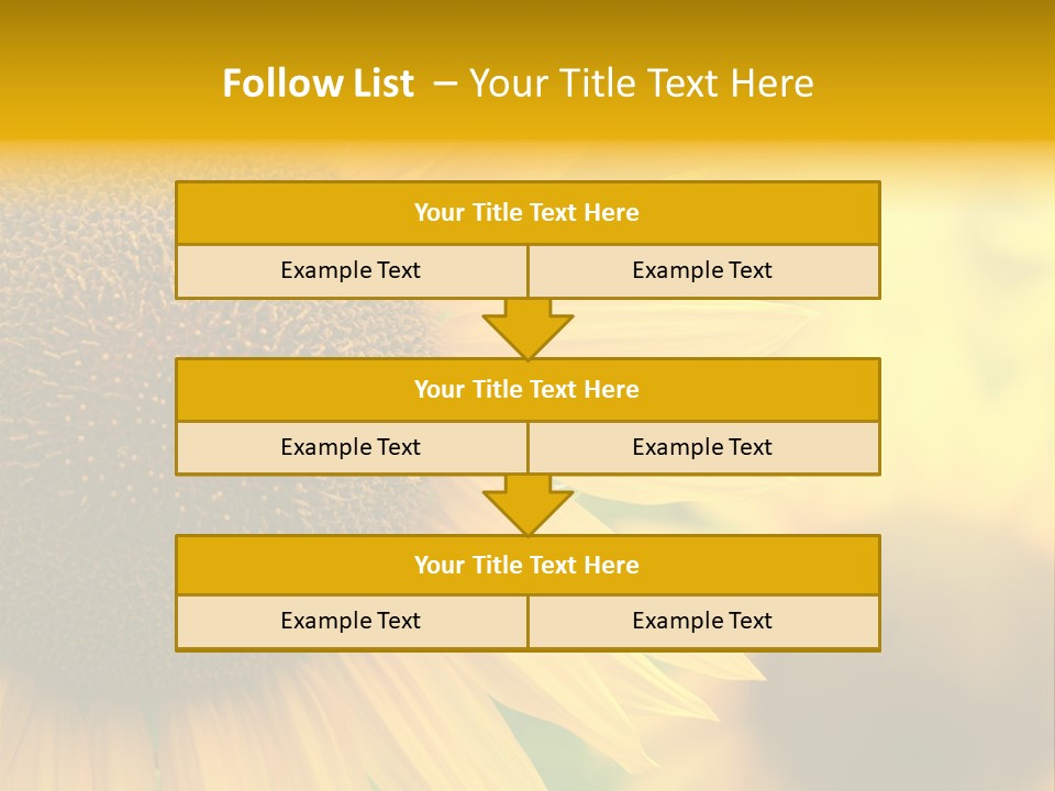 Flower Nature Blooming PowerPoint Template